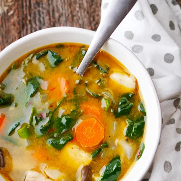 Ready in 30 minutes - Immune Boosting Veggie Soup