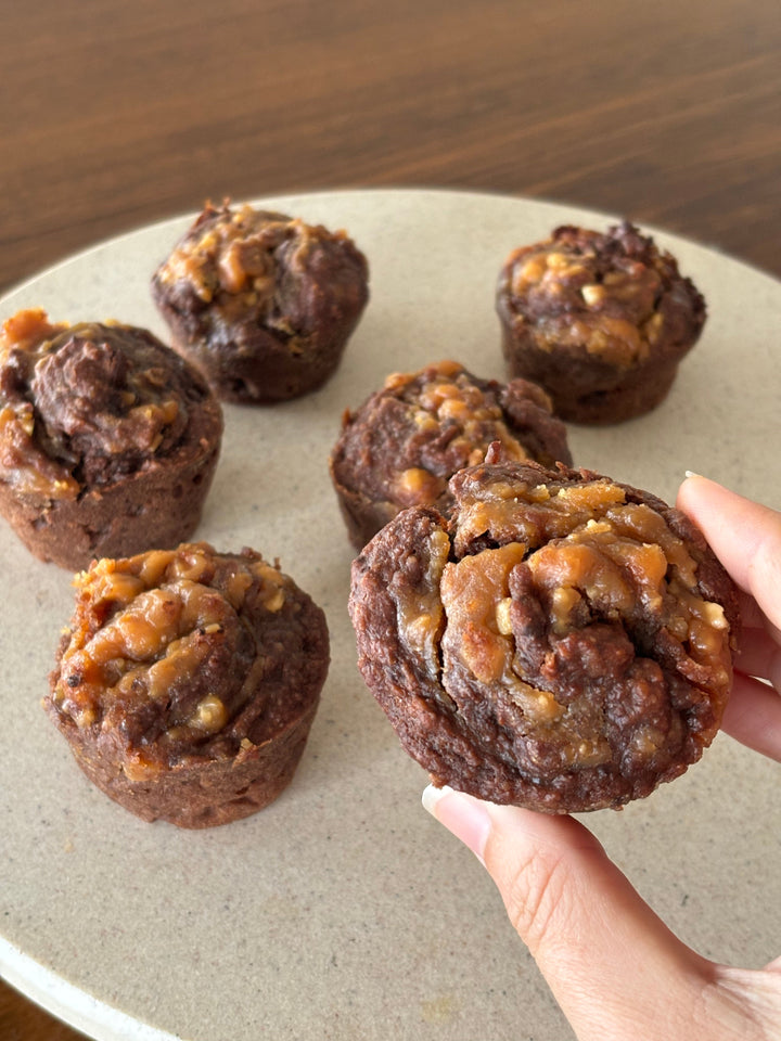 Tahini Choc Muffins