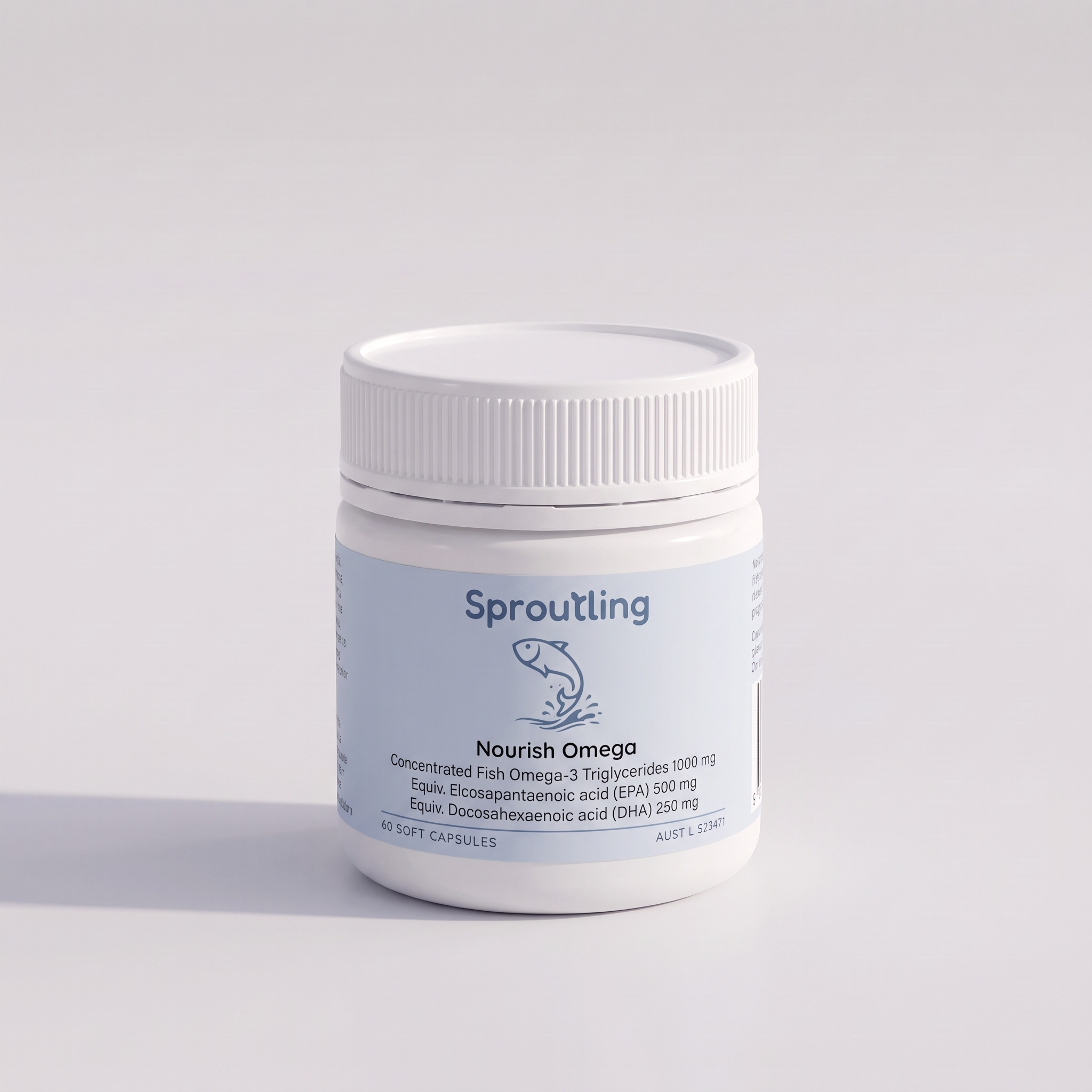 Nourish Omega- 60 capsules