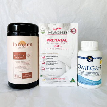 Postpartum Bundle with Omega 3