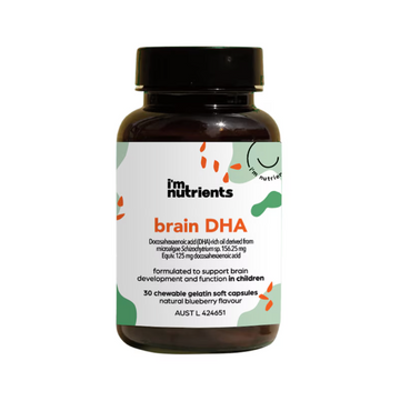 I'm Nutrients Brain DHA Chewable (Blueberry) 60