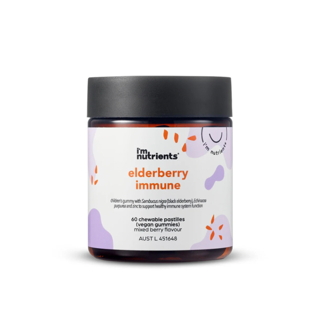 I'm Nutrients Elderberry Immune Chewable Pastilles (60)