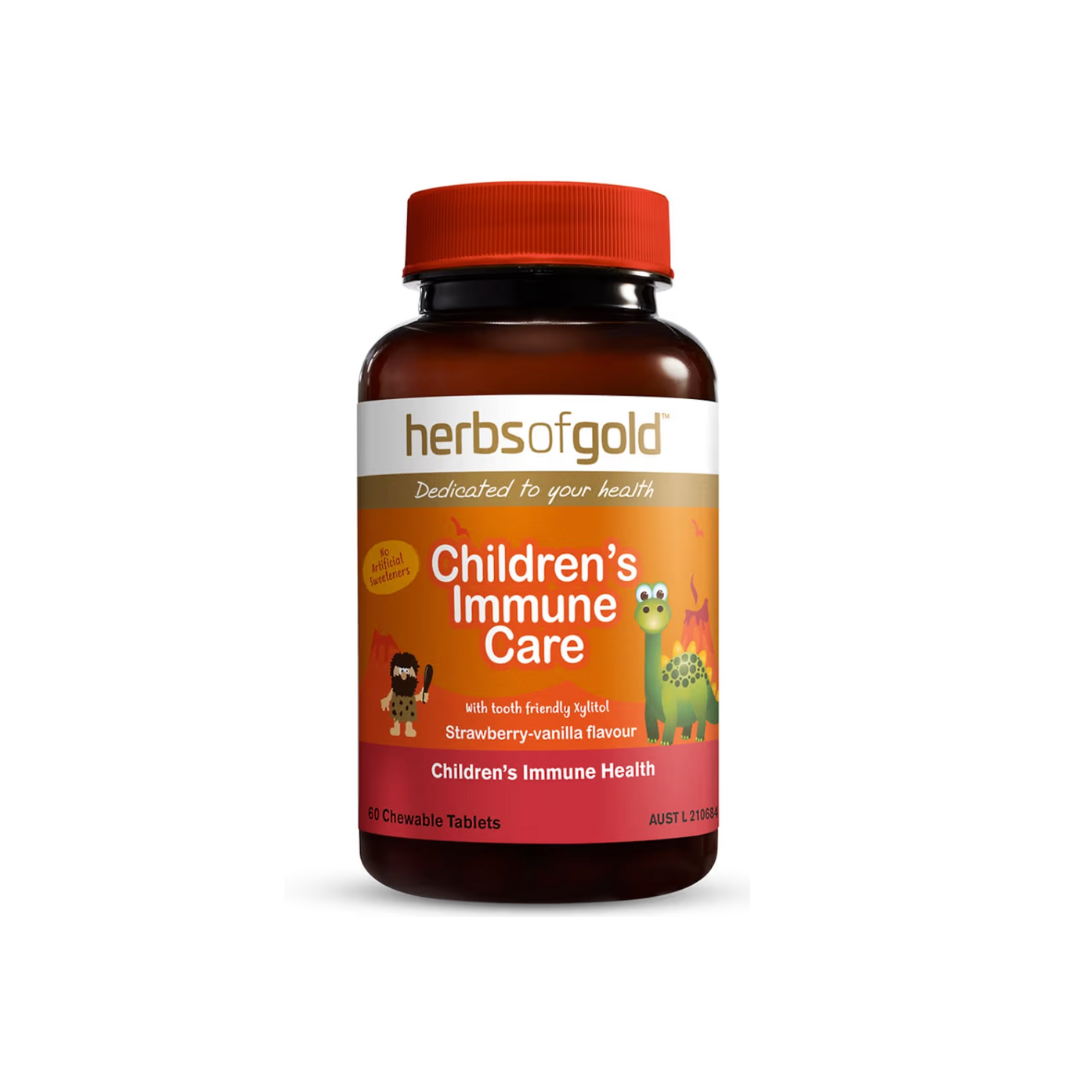 Herbs of Gold Childrens Immune Care 60 Chewable Tablets