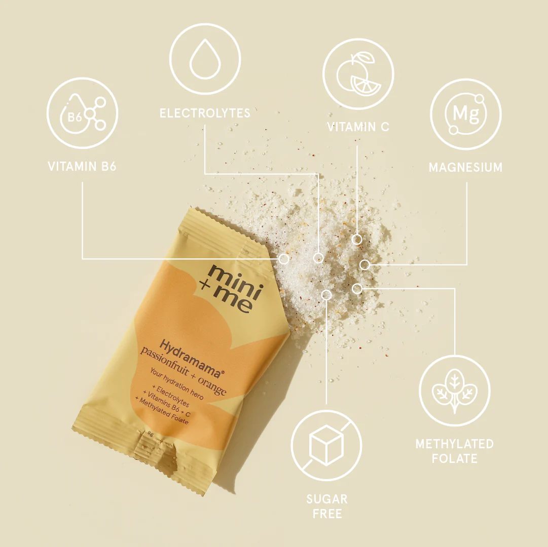 Hydramama Hydration Drink- Passionfruit + Orange 30sachets